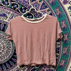 ZARA cropped tee